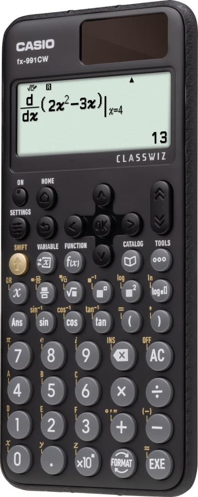 CASIO FX-991CW LASKIN TIETEELLINEN LAATIKKO. Musta.