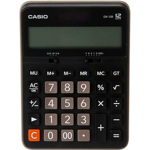 Laskin Casio DX-12B Musta
