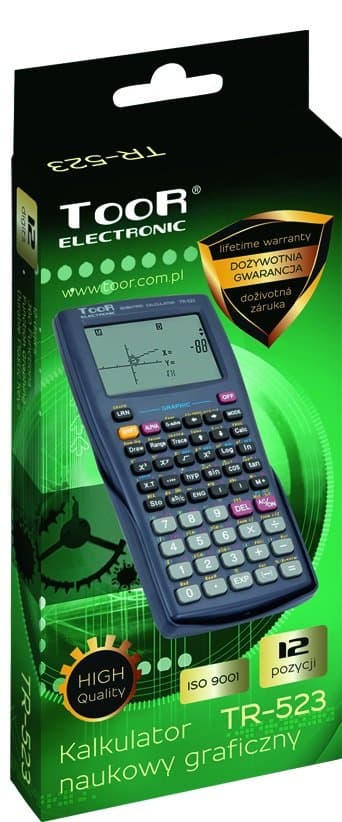 TOOR Scientific Grafisk Lommeregner TR-523