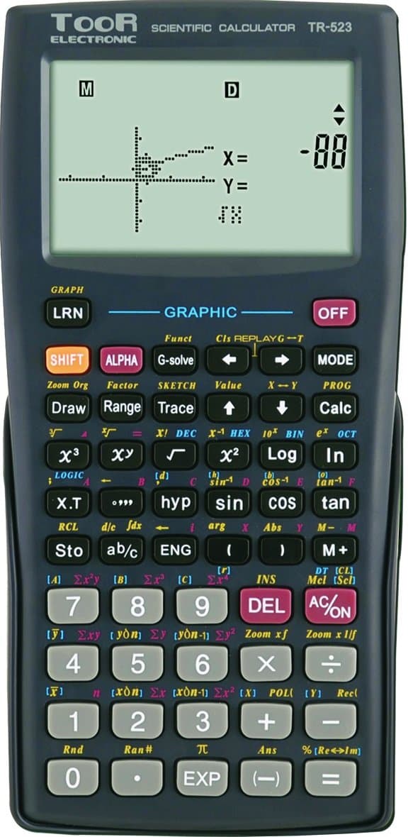 TOOR Scientific Grafisk Lommeregner TR-523