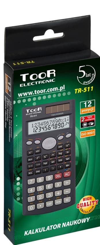 TOOR Scientific Lommeregner TR-511