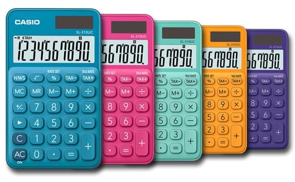 Casio Laskin Sininen Sl-310UC-BU-S