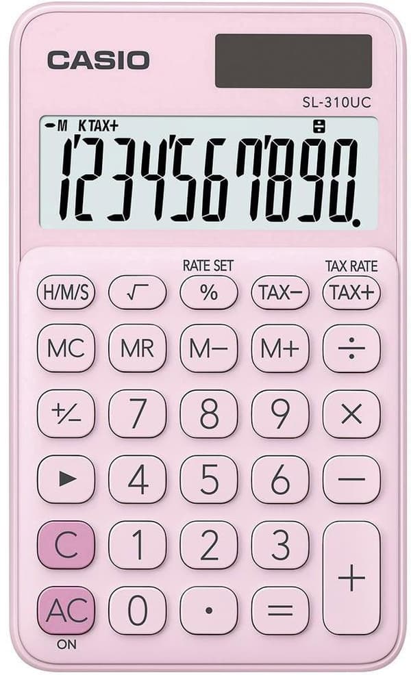 Casio Lommeregner Lys Pink Sl-310UC-PK-S Lyserød