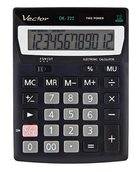 Vektor DK-222 Miniräknare