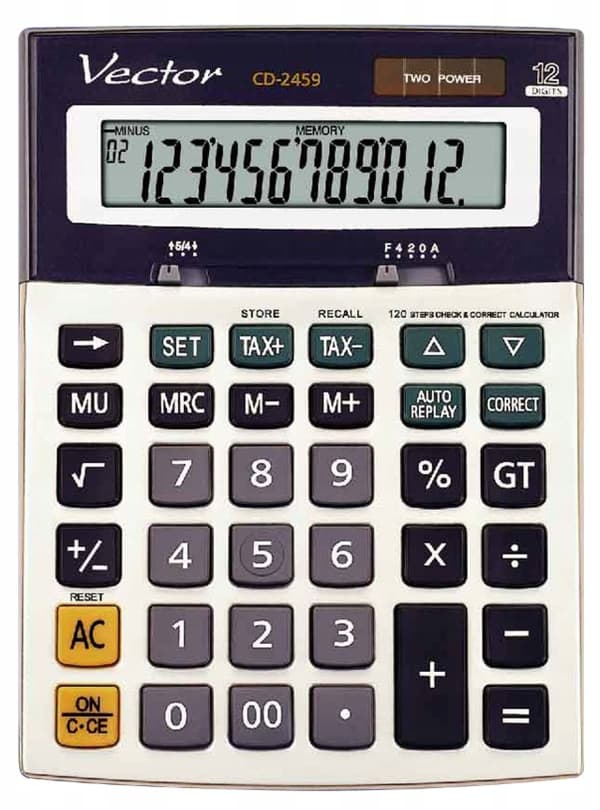 Vector CD-2459 Lommeregner