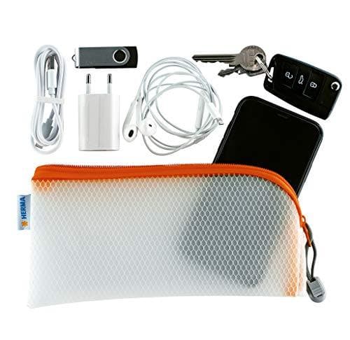 HERMA 20006 Etui Hårdt etui til kuglepenne EVA (Ethylen Vinyl Acetate) Orange - Gennemsigtig (20006)