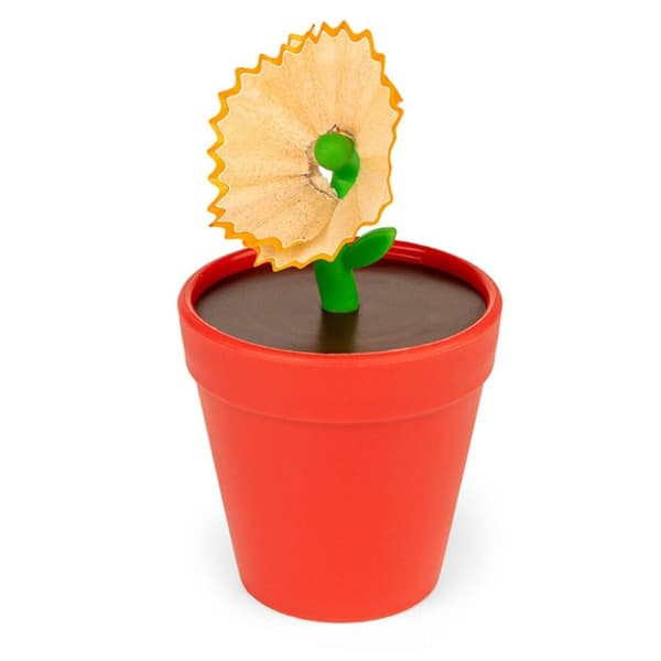 Kikkerland Blyantspidser med blomsterpotte