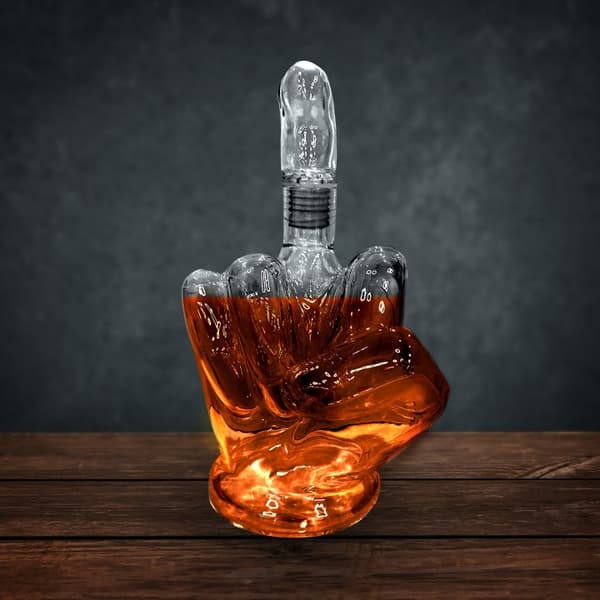 Mad Monkey Up Yours-karaffel - 23 cm høy, 1 liters kapasitet
