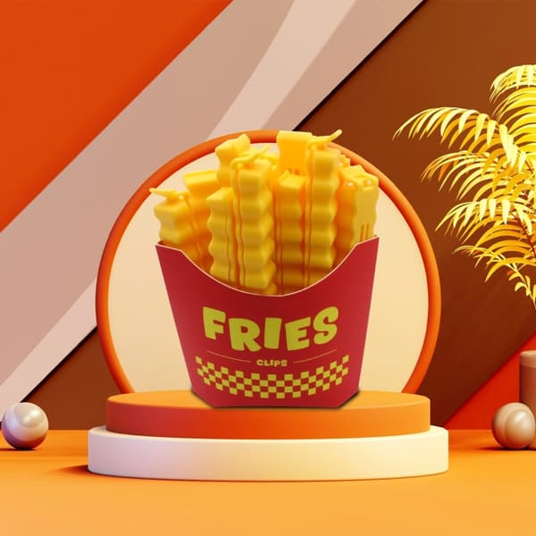 Mad Monkey Shutter Clips pommes frites