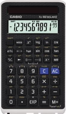 CASIO skoleberegner FX-82SOLARII-W-ET4 (FX82SOLARIIWET4)