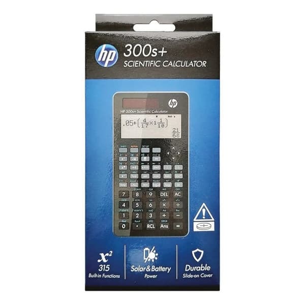Kalkylator HP HPK300SPLUS Svart Plast