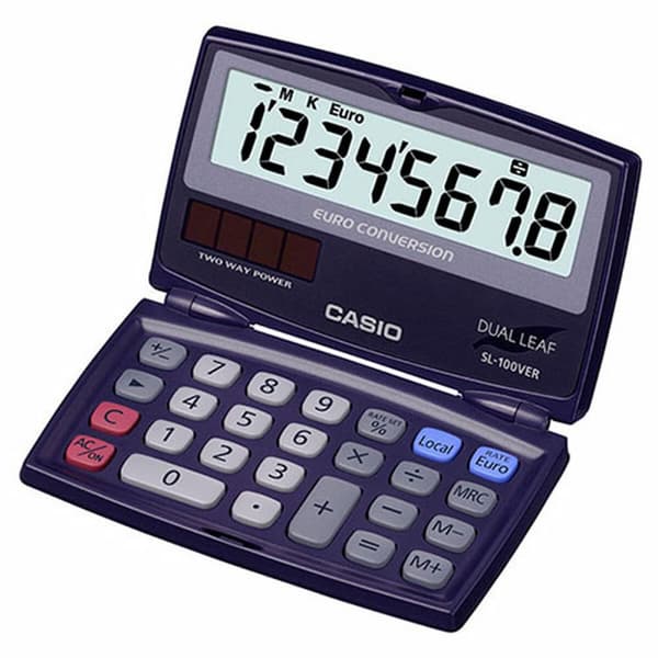 Lommeregner Casio Blå Lomme Blå