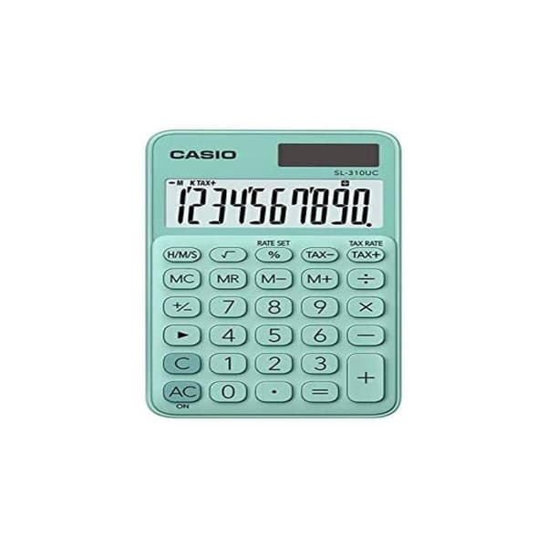 Laskin Casio SL-310UC-GN BOX Vihreä Muovinen