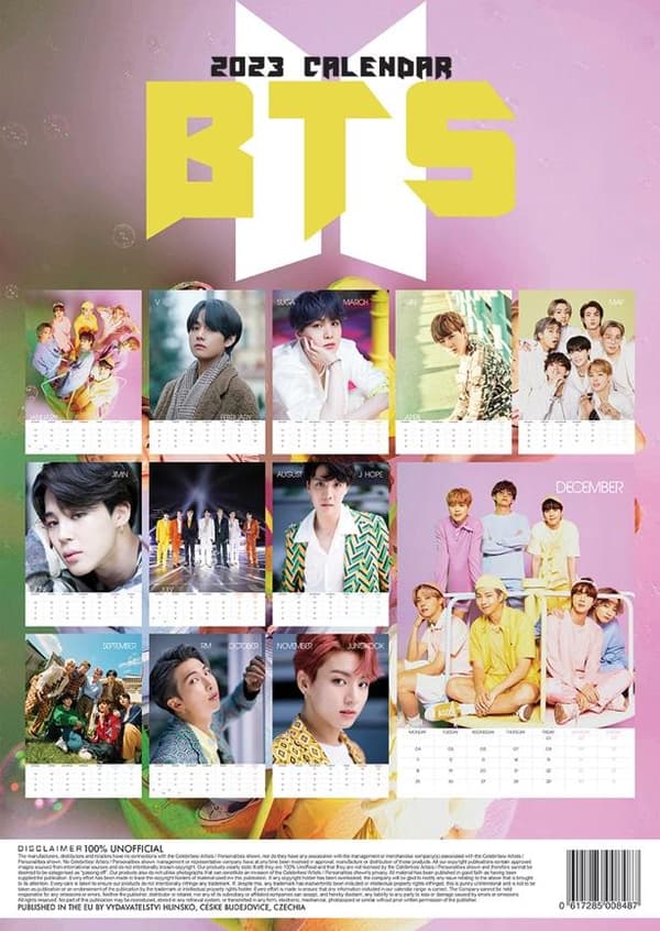 BTS: 2023 calender