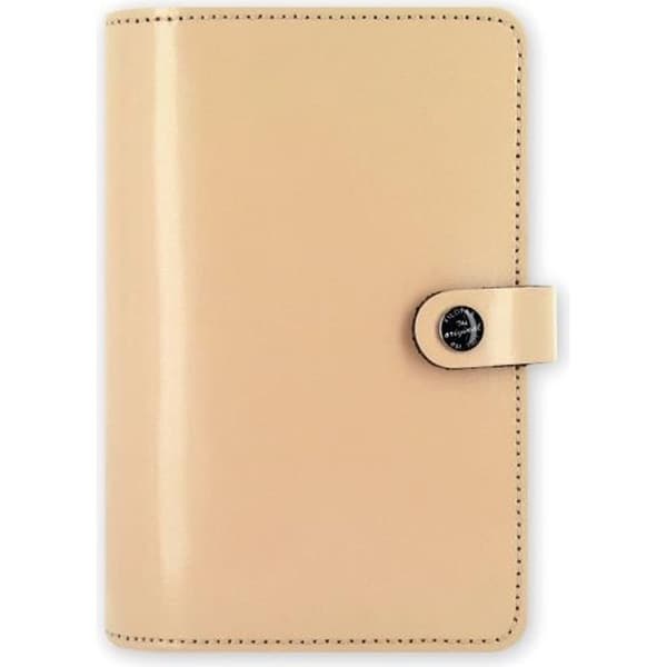 Arrangörsdagbok - FILOFAX - Originalet - Beige - Robust läderomslag - Vecka 2 sidor
