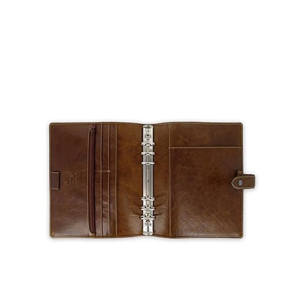 Agenda organisatör - FILOFAX - Malden - Format A5 - 30mm ringmekanism - Färg Ockra