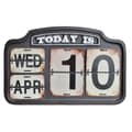 Miniatyrbillede 1 af 4: Kalender DKD Home Decor Metal 42 x 3,5 x 27 cm Sort Hvid