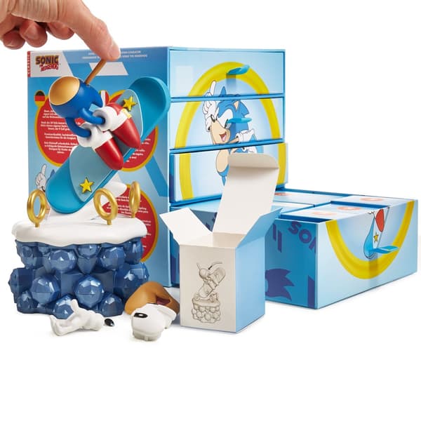 Numskull - Sonic the Hedgehog - 24-dagars adventskalender (Sonic-figur att bygga)