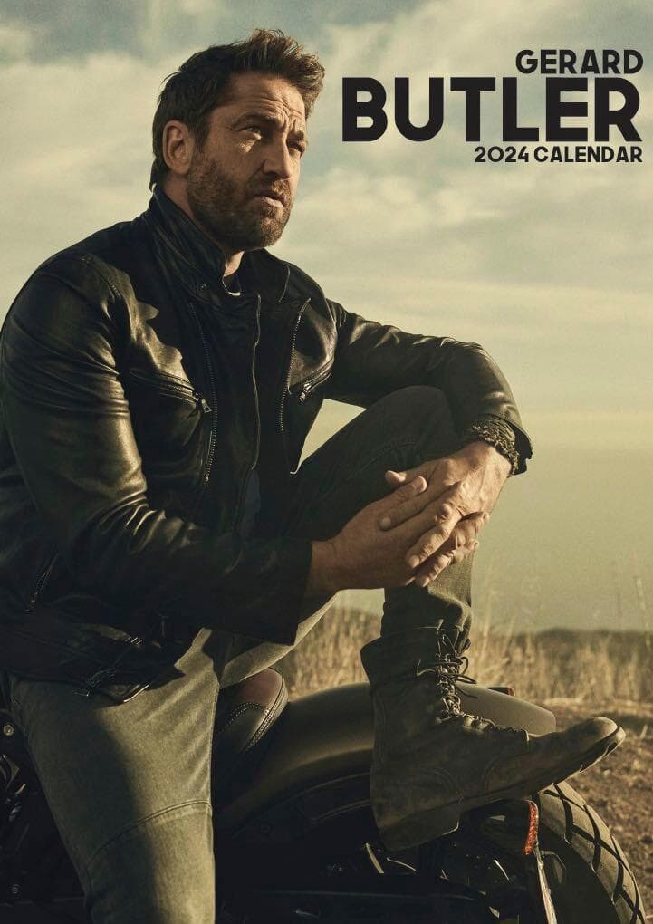 Gerard Butler 2024 calender CDON