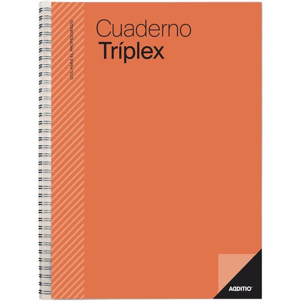Notesbog Additio TRIPLEX 22,5 x 31 cm