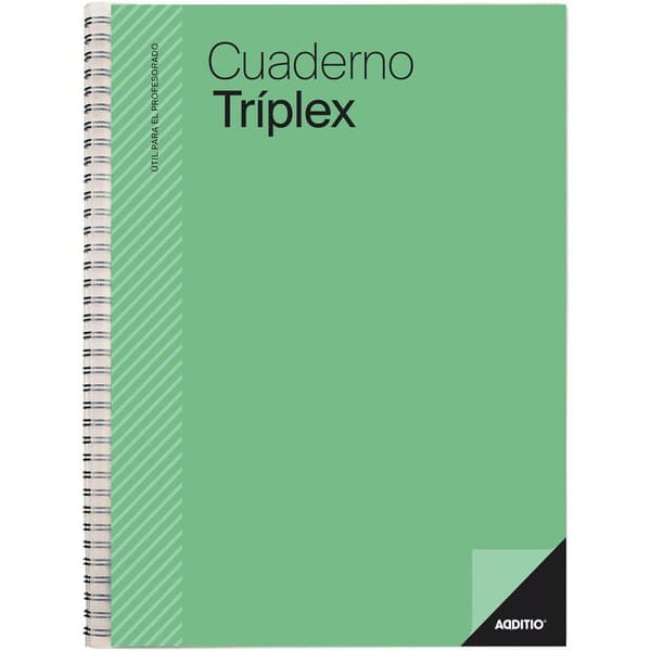 Notesbog Additio TRIPLEX 22,5 x 31 cm