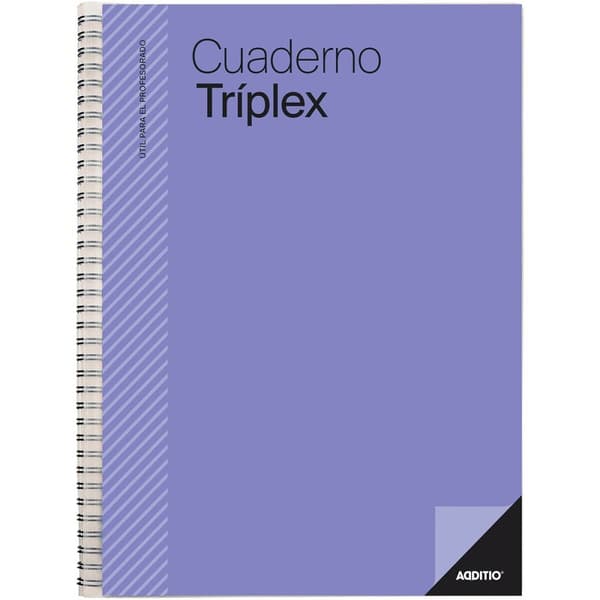 Notesbog Additio TRIPLEX 22,5 x 31 cm