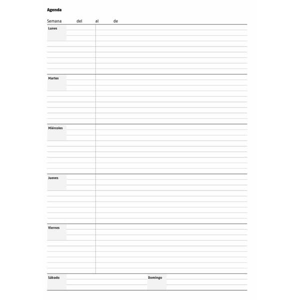 Notesbog Additio TRIPLEX 22,5 x 31 cm