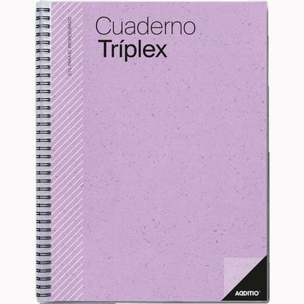 Notesbog Additio TRIPLEX 22,5 x 31 cm