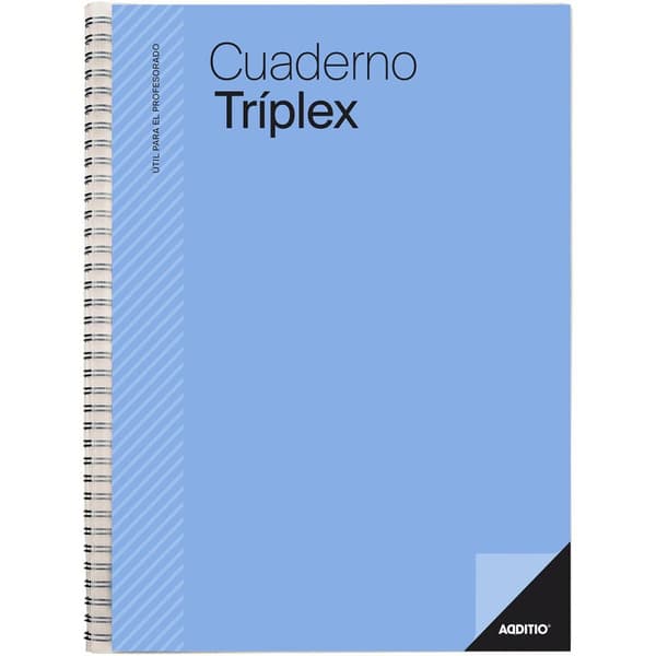 Notesbog Additio TRIPLEX 22,5 x 31 cm