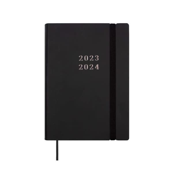 Dagbog Finocam Mara 2023-2024 Sort 12 x 17 cm