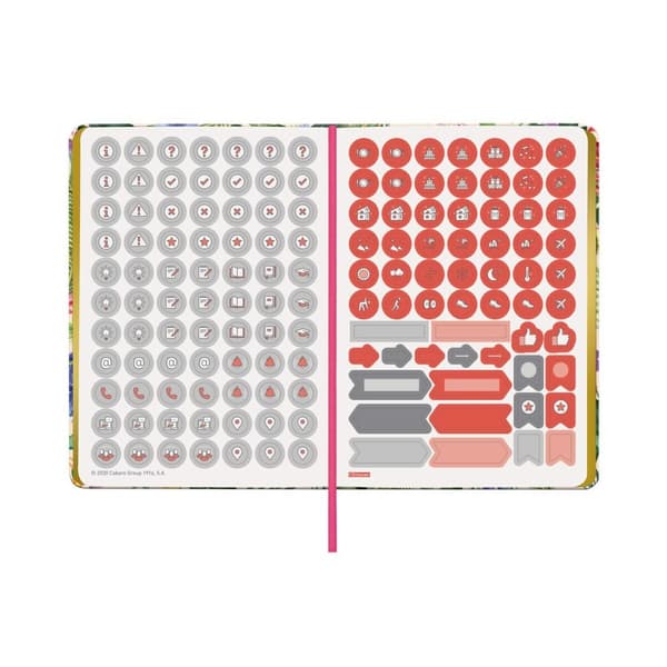 Dagbog Finocam Natural Skole 2023-2024 Multifarvet 11,8 x 16,8 cm
