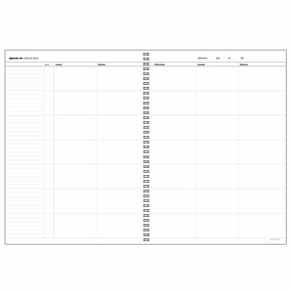 Dagbog Additio Undervisning Notesbog Multifarvet A4 22,5 x 31 cm