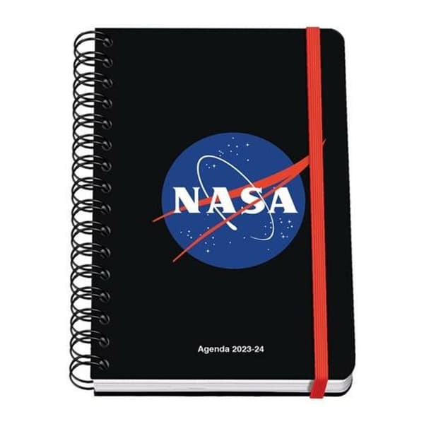 Dagbog DOHE Nasa Logo 2023-2024 Sort A5 15 x 21 cm