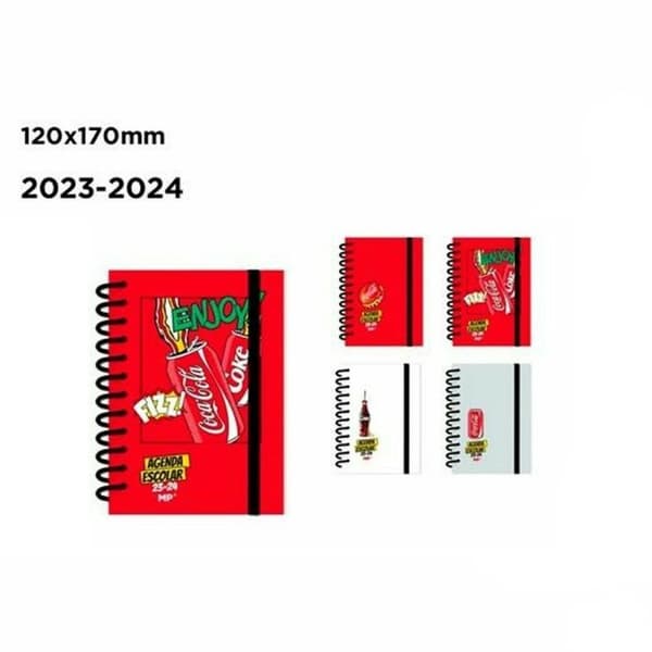 Dagbog MP Coca Cola 12 x 17 cm (6 enheder)