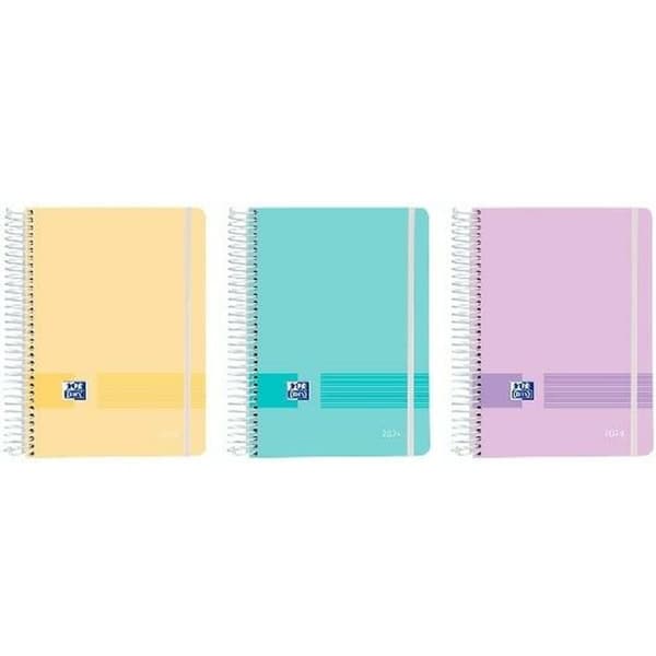 Dagbog Oxford Live&Go 2024 Kage Catalansk A5 15 x 21 cm