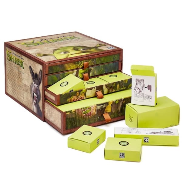 DreamWorks - Shrek - 24-dagars adventskalender (Shrek-figur att bygga)