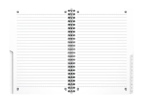 Oxford Office Directory - 100104216 - Oxford Urban Mix Paket med 10 A5 Directory 14,8 x 21 cm blandade färger