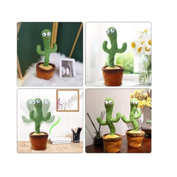 Toy - Cute Dancing Cactus - 120 låtar på engelska