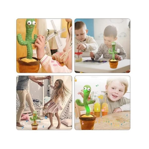 Toy - Cute Dancing Cactus - 120 låtar på engelska