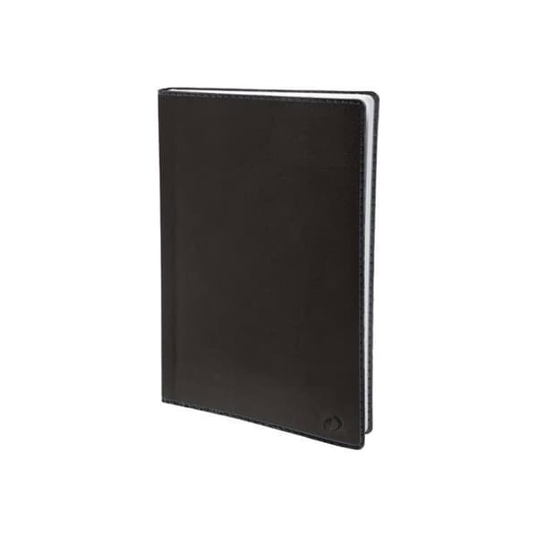 Quo Vadis Toscana Directory sydd bindning 100 x 150 mm rektangulär 96 sidor vitt papper svart omslag polyuretan (PU)