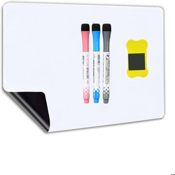 Magnetisk skrivtavla - Ej specificerad - A3+ - Anti-fläckar - 50x30cm - För kylskåp