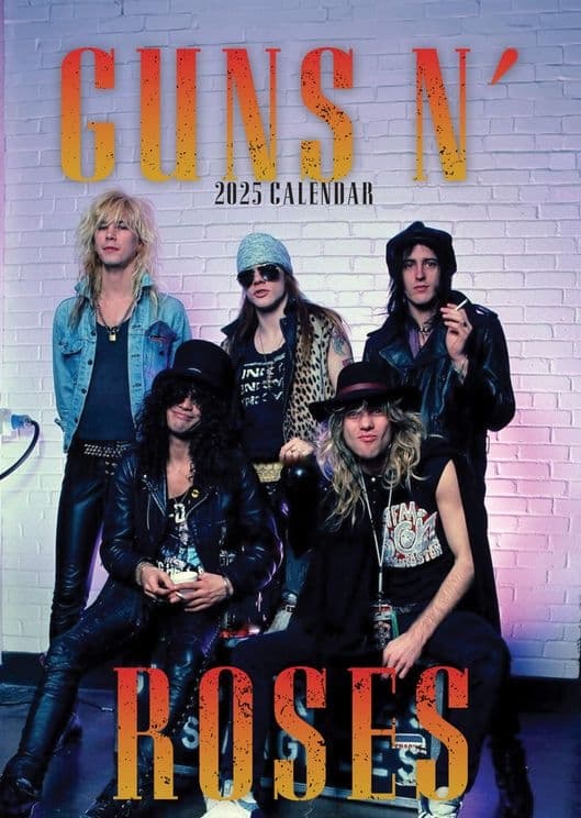 Guns N' Roses 2025 Calendar