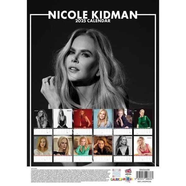 Nicole Kidman 2025 Calendar