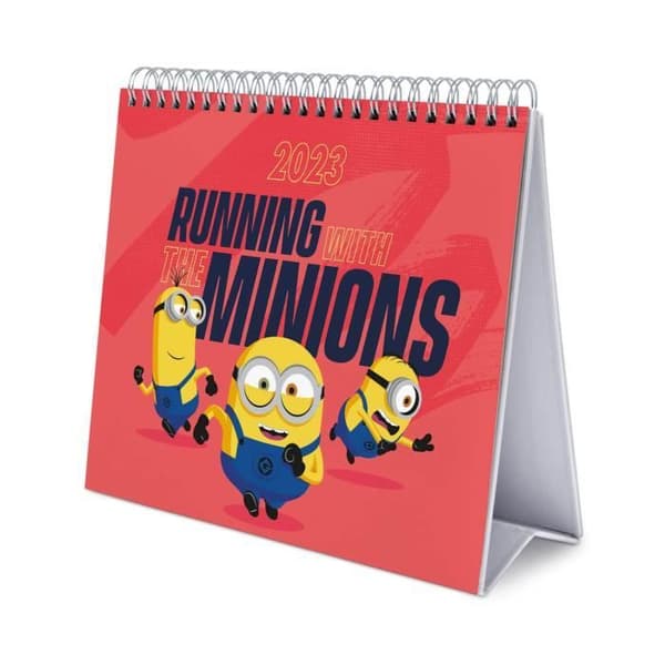 2023 Minions skrivbordskalender