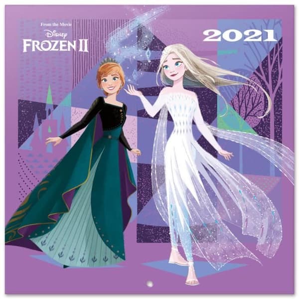 2021 Kalender 30X30 Disney Frozen