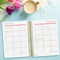 Miniatyrbillede 4 af 6: Dagbog Finocam DESIGN COLLECTION A5 15,5 x 21,2 cm 2025 Floral