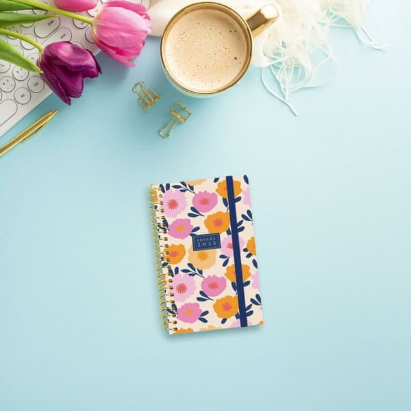 Dagbok Finocam DESIGN COLLECTION 7,9 x 12,7 cm 2025 Blommig