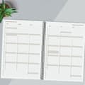 Miniatyrbillede 4 af 6: Dagbog Finocam YEAR Sort A4 21 x 29,7 cm 2025