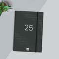 Miniatyrbillede 2 af 6: Dagbog Finocam YEAR Sort A4 21 x 29,7 cm 2025