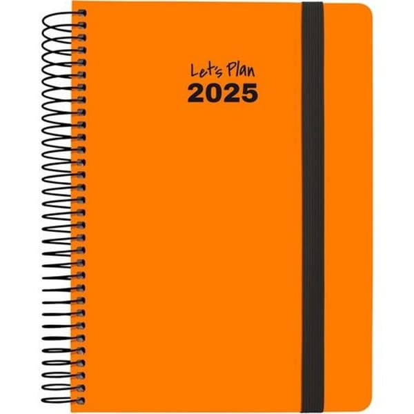 Dagbog Grafoplas NEON Orange A5 14,8 x 21 cm 2025